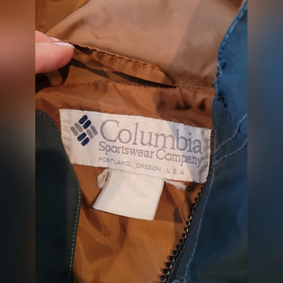 Columbia •Size XXL• Men's Dark Gray Pullover Hooded Half Zip Jacket w/ Pockets - Picture 12 of 12